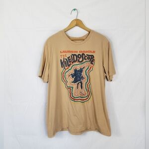 Women's X-Large Tan Lauren Daigle Graphic T-Shirt